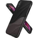 Krom Mobilfodral Rearth Ringke WAVE for iPhone XS Max Metallic Chrome