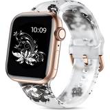 Shein Floral Silicone Band for Apple Watch 38/40/41/42/44/45/49mm