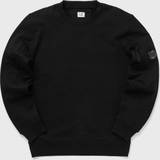 C.P. Company Överdelar C.P. Company DIAGONAL RAISED FLEECE SWEATSHIRTS CREWNECK black male Sweatshirts now available at BSTN in