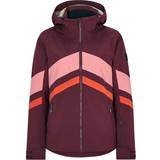 Dam - Sammet Ytterkläder Ziener Women's Telia Ski jacket 42, red
