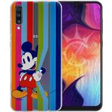 Mobiltillbehör Samsung Mickey Mouse #26 Disney cover for Galaxy A70 Transparent