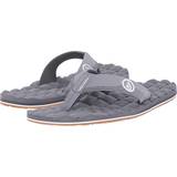 Volcom Flip-Flops Volcom Recliner Light Grey Men's Sandals Gray
