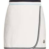 Moncler Bomull Kjolar Moncler White Wrap Miniskirt White