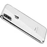 Devia Svarta Mobiltillbehör devia Silverkant mjukt Glitter Cover för iPhone Xs Max 6.5