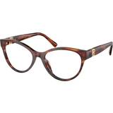 Ralph Lauren Blåa Glasögon & Läsglasögon Ralph Lauren RL6238U 5007 Striped Havana 52MM