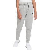Nike tech fleece byxor Nike Older Kid's Tech Fleece Trousers - Dark Grey Heather/Black (CU9213-063)