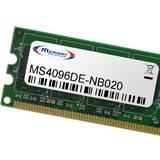 MemorySolutioN SO-DIMM DDR3 RAM minnen MemorySolutioN DDR3 Latitude 3570, 1 x 4GB RAM Modellspezifisch