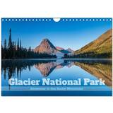 Kalendrar & Anteckningsblock Calvendo Glacier National Park Abenteuer Rocky Mountains Wandkalender