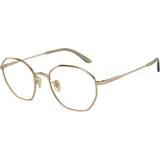 Giorgio Armani Guld Glasögon & Läsglasögon Giorgio Armani AR5139 3002 Matte Pale Gold 53MM