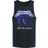 Herr - Linne T-shirts Metallica Linnen Ride The Lightning för Herr svart