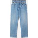 Stella McCartney Dam Jeans Stella McCartney Womens Mid Vintage Blue Flared-leg Mid-rise Jeans