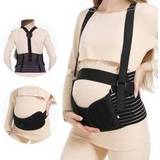 Kardborre Gravidgördlar Shein 1pc Breathable Elastic Comfortable Breathable Back Support Shoulder Strap Pregnant Belly Support Belt