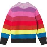 Stella McCartney Barnkläder Stella McCartney Kids Striped cotton and wool sweater multicoloured