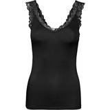 Bomberjackor - Spets Kläder Vero Moda Tight Fit Top - Black