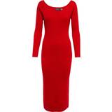 Polo Ralph Lauren Nylon Klänningar Polo Ralph Lauren Wool and cashmere-blend midi dress red