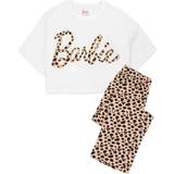 Leopard Jumpsuits & Overaller Barbie Animal Print Pyjama Set Off White