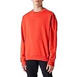 Hugo Boss Tröjor Hugo Boss Wefade sweatshirt för män, Bright Red624