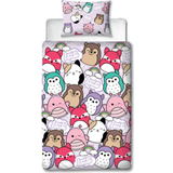 Lila Textilier Squishmallows Bright Single Duvet Cover & Pillowcase Set 135x200cm
