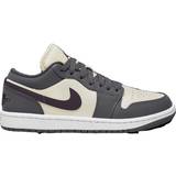 Nike 45 ⅓ - Dam Sneakers Nike Air Jordan 1 Low W - Sail/Dark Grey/White/Off Noir