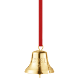 Georg Jensen Christmas Bell 2021 Gold Julpynt 5.4cm