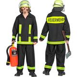 Dräkter - Firefighters Maskerad Dräkter & Kläder Widmann Children's Fireman Costume