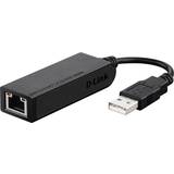 USB-A Nätverkskort & Bluetooth-adaptrar D-Link DUB-E100