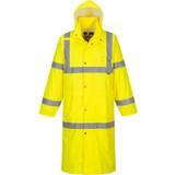 UV-skydd Arbetsjackor Portwest H445 Hi-Vis Rain Coat