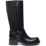 NeroGiardini Leather Boots - Black