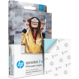 Kontorsmaterial HP Sprocket 2”x3” Premium Zink Sticky-Back Photo Paper 50pcs