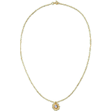 Månstenar Halsband Maanesten Astra Necklace - Gold/Moonstone