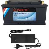 Batterier 100ah batterier och laddbart Kepworth LifePo4 Battery 12V 100Ah