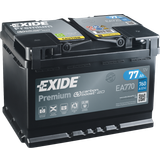 Batterier - Bilbatterier - Fordonsbatterier Batterier & Laddbart Exide Premium EA770