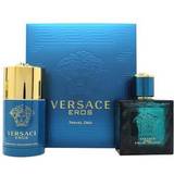 Versace Herr Gåvoboxar Versace Eros Gift Set EdT 50ml + Deo Stick 75ml