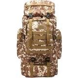 Ryggsäck 80 liter LZMLZQ Ventilated Hiking Backpack - Brown