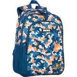 Barn - Flaskhållare Skolväskor Fortnite Blue Camo American Style Kids Backpack