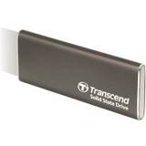 Transcend ESD265C SSD 500 GB ekstern bærbar USB-C stikforbindelse 256-bit AES jerngrå