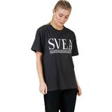 Svea Dam T-shirts Svea Oxford Tee Grey
