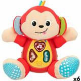 Winfun Leksaker Winfun Soft toy with sounds Monkey 18 x 20,5 x 12,5 cm 6 Units