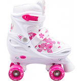 Junior - Vita Rullskridskor Roces Quaddy 3.0 Jr - White/Pink