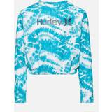Hurley Sweatshirts Hurley Flicka slips dye crewneck tröja, Blå År