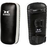 Läder Mittsar Hammer Boxing Thai Pad, Leather, Black/White, One Piece, Mitts