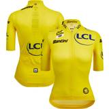 Matchtröjor Santini Tour de France Femme 2023 Authentic Team Jersey Yellow