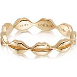 Daisy Ringar Daisy Vita Lips 18ct Gold Plated Ring AR03_GP_XL