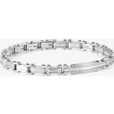 Nomination Armband Nomination Strong Stainless Steel Stripe Chain Bracelet 028300/005 Silver