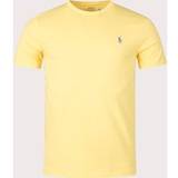 Polo Ralph Lauren Gula Kläder Polo Ralph Lauren Men's Custom Slim Fit T-Shirt Yellow 38/Regular yellow