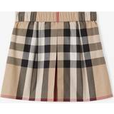 Bebisar Kjolar Burberry Childrens Exaggerated Check Pleated Cotton Skirt 2Y