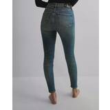 Calvin Klein Elastan/Lycra/Spandex Byxor & Shorts Calvin Klein High Rise Super Skinny Ankle Jeans Denim