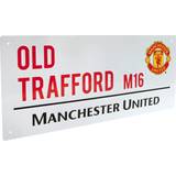Manchester United Supporterprodukter Manchester United FC Street Sign