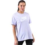 Nike Dam - Lila T-shirts Nike Nsw Ss Rebel Top Purple