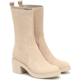 Gianvito Rossi Dam Kängor & Boots Gianvito Rossi Margeaux suede ankle boots beige